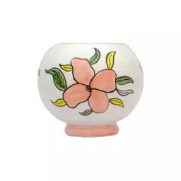 Vase Flower en Céramique – Couleur Multicolore – 25 x 25 x 24 cm – Designer Fanny Gicquel