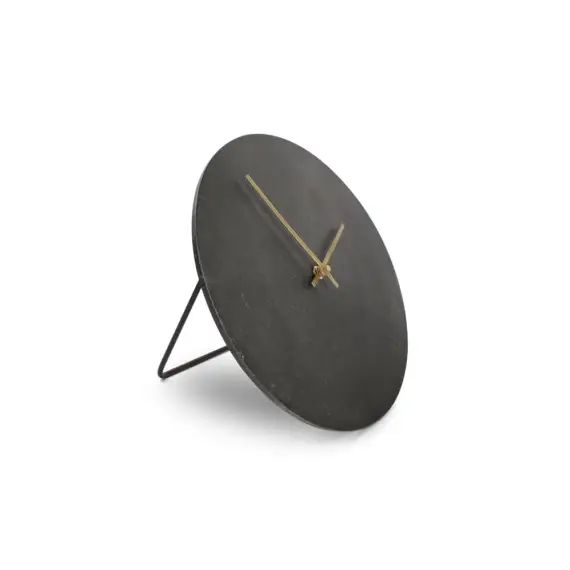 Horloge cheminée 20cm noir 