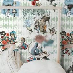 Papier Peint Alice au Pays des Merveilles 250×200 cm