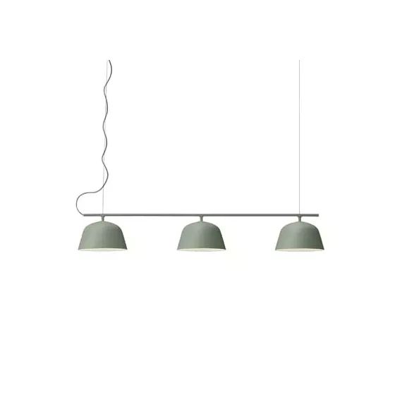 Suspension Ambit en Métal, Aluminium – Couleur Vert – 126 x 25 x 20 cm – Designer Taf Architects