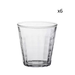 Lot de 6 – Verre à eau en verre trempé résistant 22 cl transparent