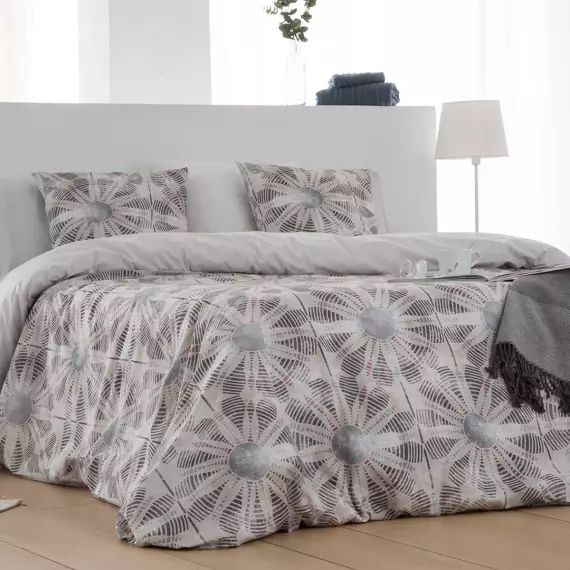 Housse de couette  140×200 cm – gris