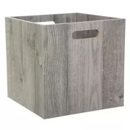 Boîte de Rangement 31x31cm en bois – FIVE