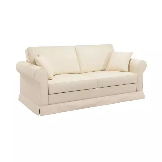 Canapé tissu coton déhoussable Naxos