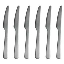 Couteau de table Normann en Métal, Acier – Couleur Métal – 22.7 x 28 x 5 cm – Designer Aaron Probyn