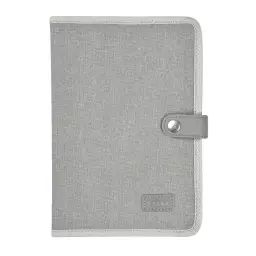 Protège carnet de santé pratique et organisé gris chiné