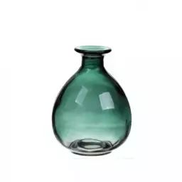 Vase vert H.12cm (Lot de 3)