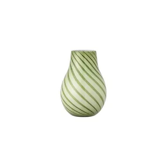 Vase Vases en Verre, Verre soufflé bouche – Couleur Vert – 16.5 x 16.5 x 23 cm