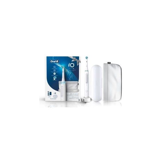 Brosse à dents électrique ORAL-B IO 4 White edition cadeau