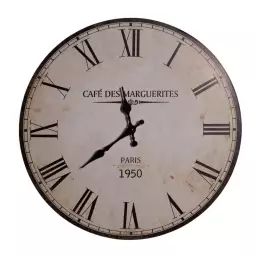 Horloge D.33 cm MARGUERITE