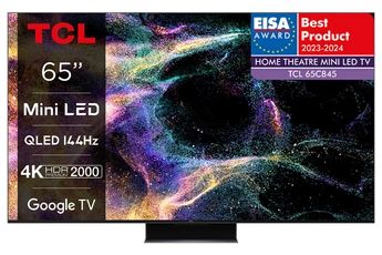 TV LED Tcl 65C845 QLED Mini-LED 144Hz 165cm 2023