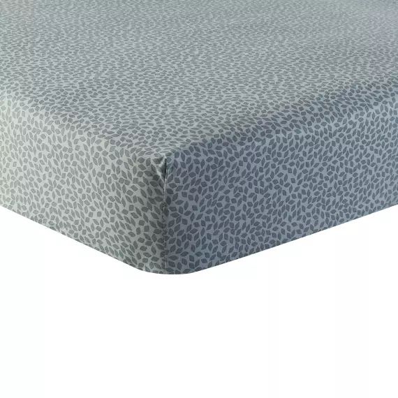 Drap housse imprimé en lyocell à coucher 160×200