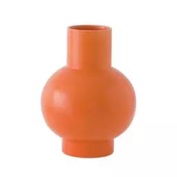Vase Strøm en Céramique – Couleur Orange – 36.34 x 36.34 x 33 cm – Designer Nicholai Wiig-Hansen