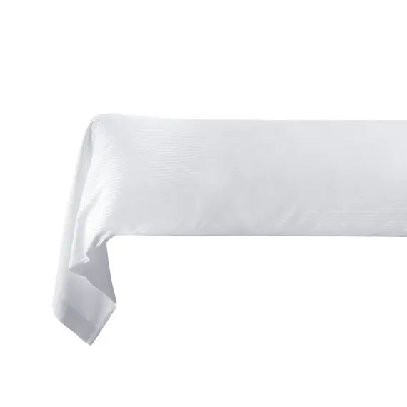 Taie de traversin satin de coton rayé