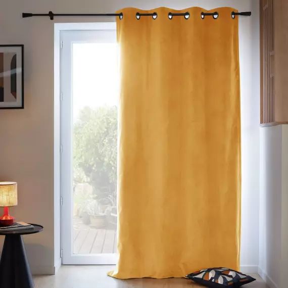 Rideau velours 3 en 1 phonique thermique occultant MARILOU