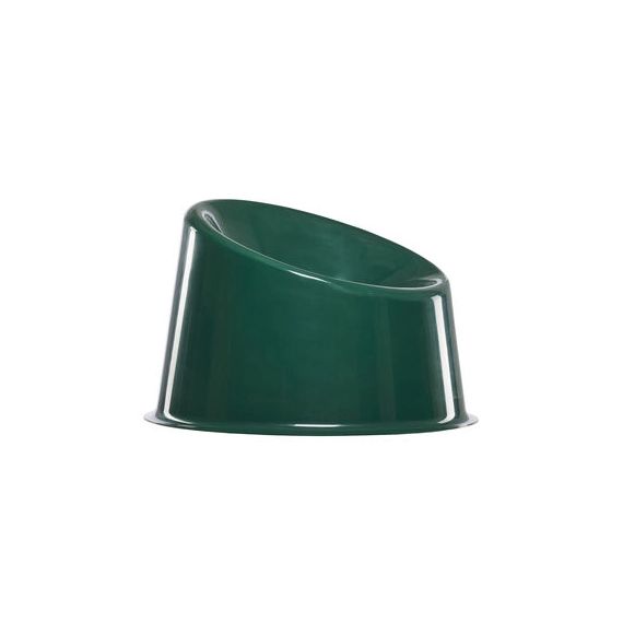 Fauteuil bas en Plastique, Polypropylène – Couleur Vert – 83.49 x 83.49 x 54 cm – Designer Verner Panton