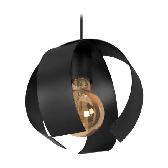 Suspension métal noir