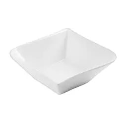 Lot de 6 assiettes creuse melody 15,5 cm  en porcelaine  blanc