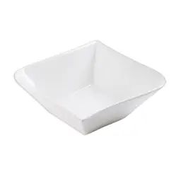 Lot de 6 assiettes creuse melody 15,5 cm en porcelaine blanc