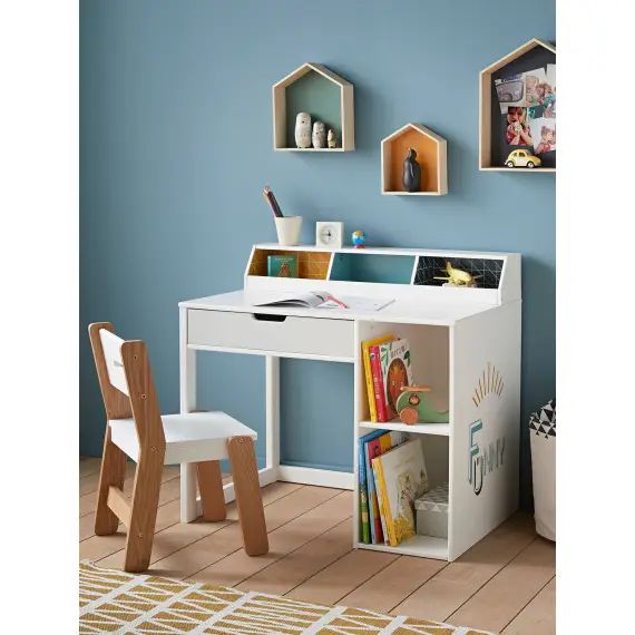 Bureau maternelle LIGNE FUNNY bleu