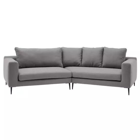 Canapé d’angle tissu recyclé Opale