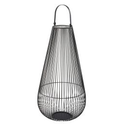 Lanterne filaire noire