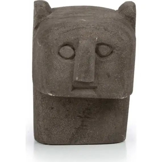 Statue Grès Gris