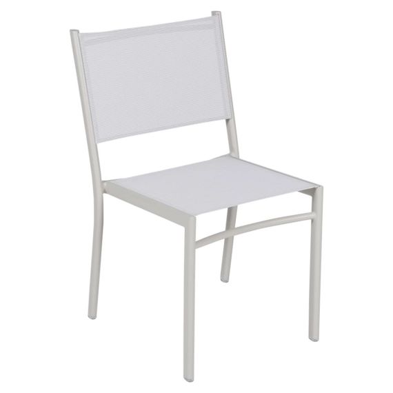 Chaise de jardin COSTA gris argile Fermob