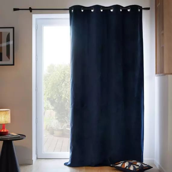 Rideau velours 3 en 1 phonique thermique occultant MARILOU