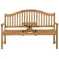 image de banc de jardin scandinave 
