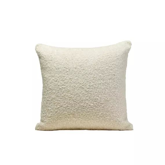 Housse de coussin 40×40 cm Beige doux