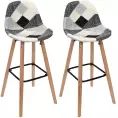 image de tabourets de bar scandinave 