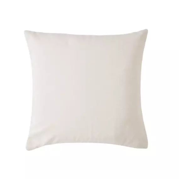 Housse de coussin 40×40 cm Ivoire