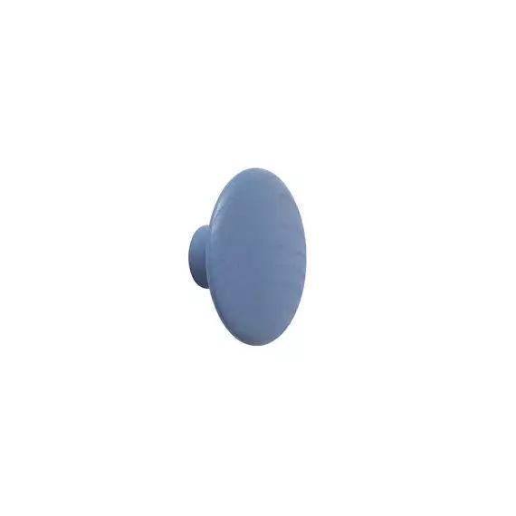 Patère The dots en Bois, Frêne teinté – Couleur Bleu – 16.13 x 16.13 x 16.13 cm – Designer Lars Tornoe