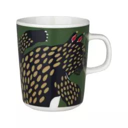 Mug Tasses & mugs en Céramique, Grès – Couleur Vert – 8 x 8 x 9.5 cm – Designer Aino-Maija  Metsola