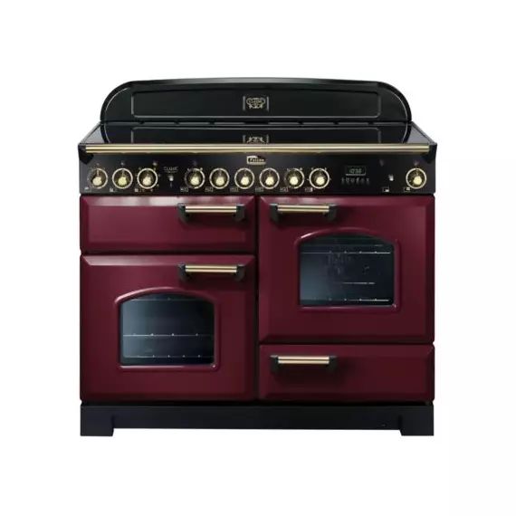 Piano de cuisson vitrocéramique FALCON CLASSIC DELUXE 110 ROUGE AIRELLE LAITON