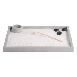 Jardin zen rectangulaire 30 x 22 cm