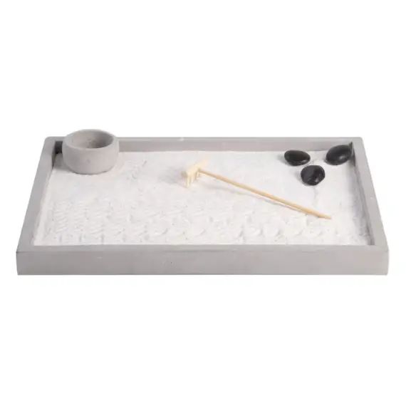 Jardin zen rectangulaire 30 x 22 cm