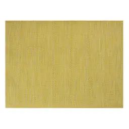 Set de table en plastifié jaune 33×45