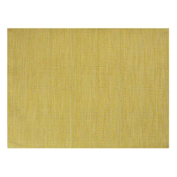 Set de table en plastifié jaune 33×45