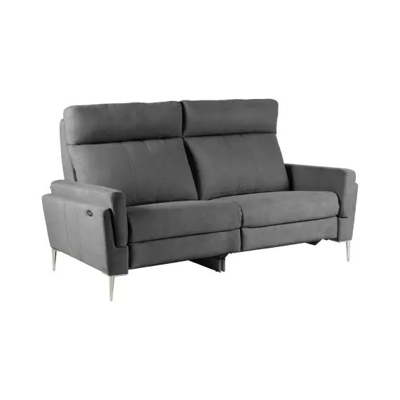 Canapé de relaxation éléctrique tissu Boston