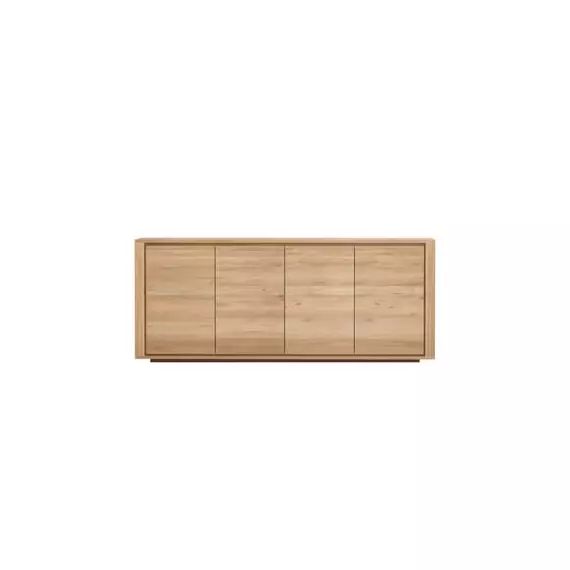 Buffet Shadow en Bois, Chêne massif – Couleur Bois naturel – 203 x 93.9 x 84 cm – Designer Alain van Havre