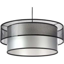 Suspension Tissu Argent