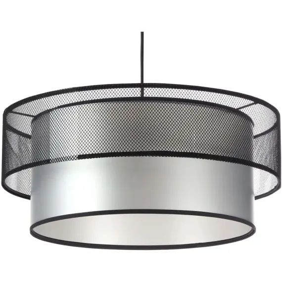 Suspension Tissu Argent