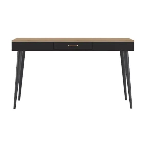 Bureau, Noir et Chêne naturel HORIZON