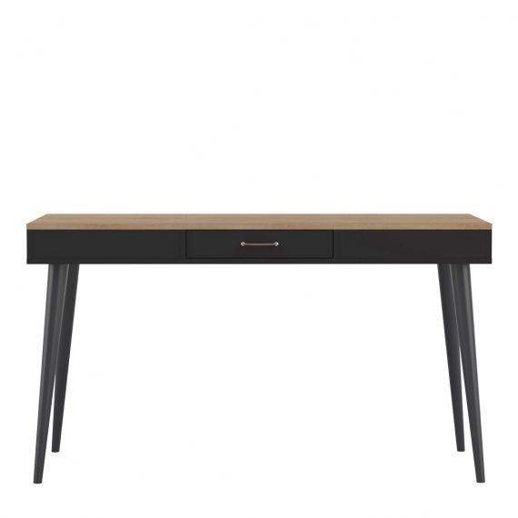 Bureau, Noir et Chêne naturel HORIZON