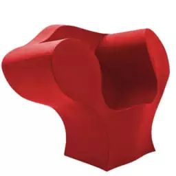 Fauteuil The Big Easy en Plastique, Polyéthylène – Couleur Rouge – 86 x 133 x 94 cm – Designer Ron Arad