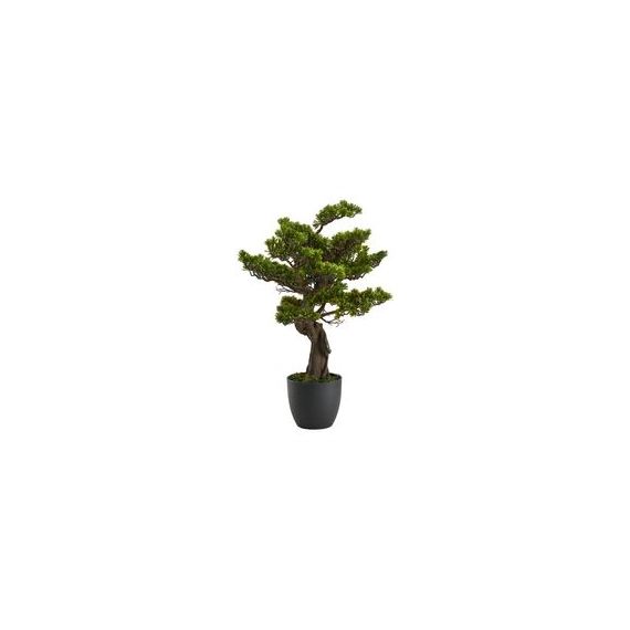 Plante artificielle H80 cm BONSAI Noir / Vert