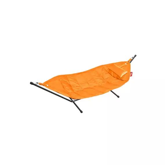 Hamac avec support Headdemock en Tissu, Mousse – Couleur Orange – 100 x 100 x 100 cm