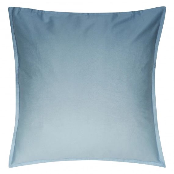 Taie d’oreiller imprimée en coton bleu 65×65